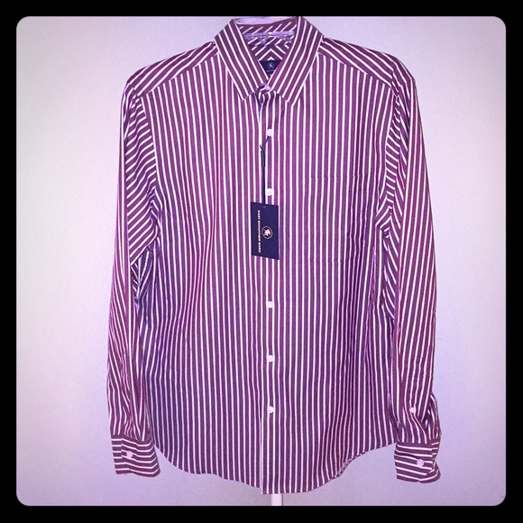 NEW HART SCHAFFNER MARX Striped Button Down-Size M - Picture 1 of 5